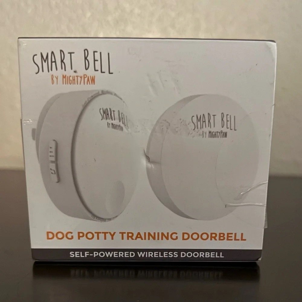 Mighty Paw Smart Bell Dog Potty Training Doorbell | Wireless | Self-Powered NIB